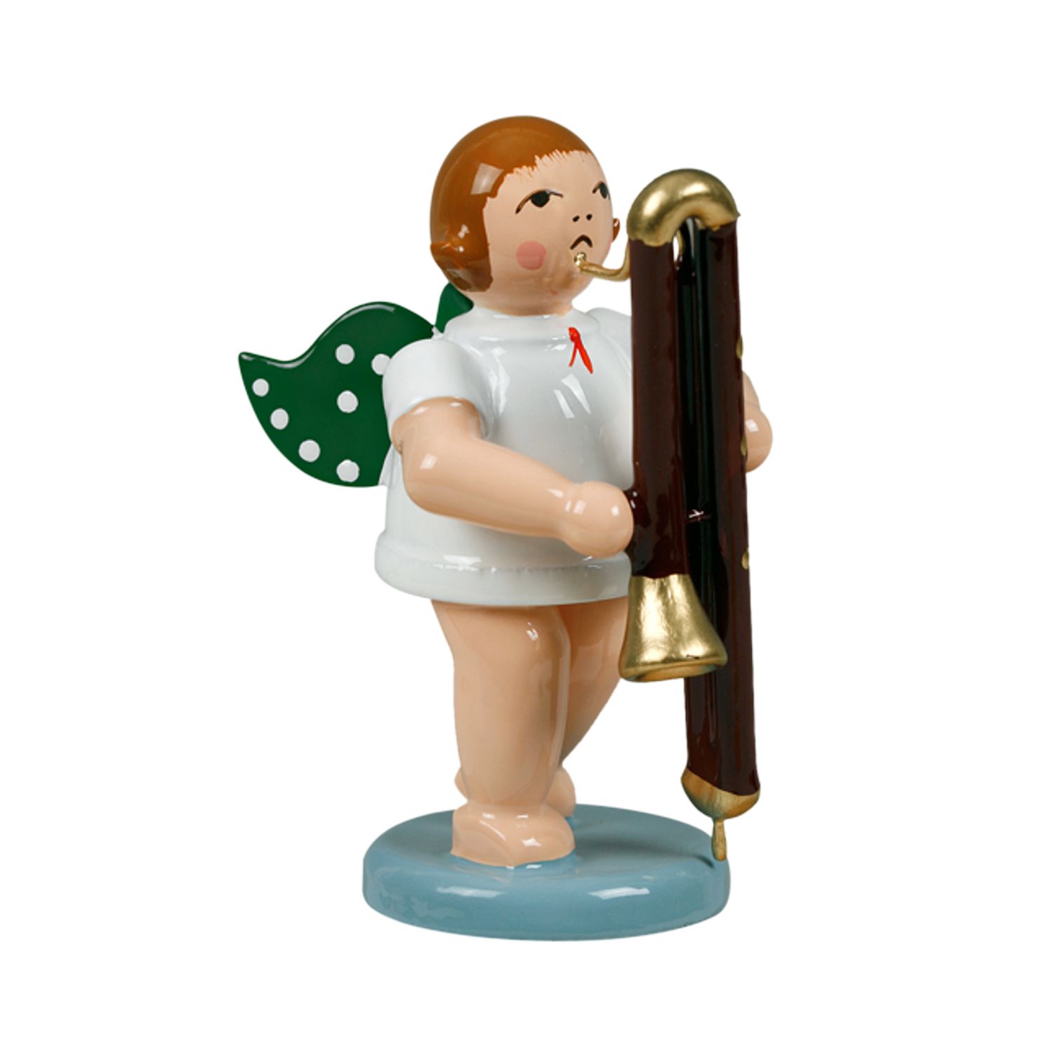 Engel mit Kontrafagott, ohne Krone