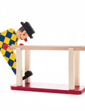 Parallel Bar Gymnast Clown