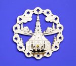 Fensterbild Seiffener Kirche Fensterbild Seiffener Kirche