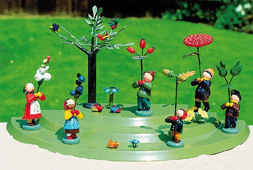 Autumn fruit children, 6 pcs.