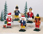 Miniature Nutcracker Santa Claus