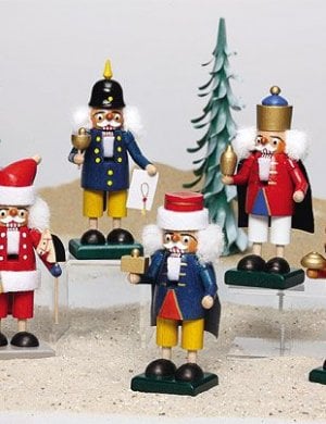 Miniature Nutcracker Santa Claus