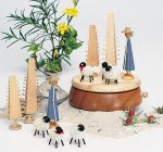 Spieldose Schäfergruppe, Melodie: "Brahms Wiegenlied"