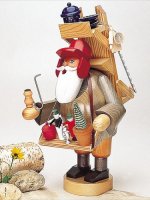 Räuchermann Hausierer mit Kiepe, groß Räuchermann Hausierer mit Kiepe, groß