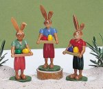 Hase mit Eierbrett Hase mit Eierbrett