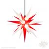 Herrnhuter plastic stars 68cm white/red
