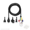 Herrenhuter Lighting Kit for plastic stars 40-70cm A4-A7 with white cable