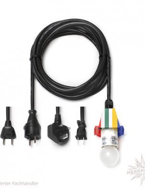 Herrenhuter Lighting Kit for plastic stars 40-70cm A4-A7 with white cable