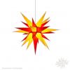Moravian star paper 60cm yellow / red
