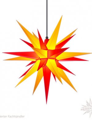 Herrnhuter plastic stars 68cm yellow/red