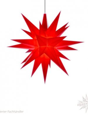 Herrnhuter plastic star 13cm red incl. LED