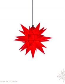 Moravian Star plastic 40cm red