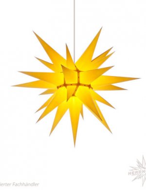 Moravian star paper 60cm yellow