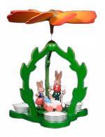 Easter pyramid Bunny Mother with Children