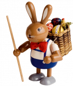 Bunny with a carrying basket