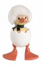 Entenküken "Agathe" mit Fellmütze