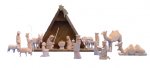 Helbig Nativity 16 pieces, nature