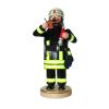 Smoking man firefighter