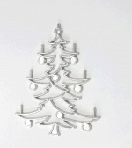 Tree decoration Christmas tree made of tin