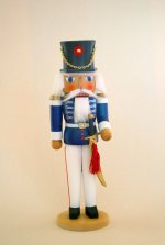 Nussknacker Husar blau Nussknacker Husar blau