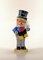 Räuchermann Postbote (stehend) Räuchermann Postbote (stehend)