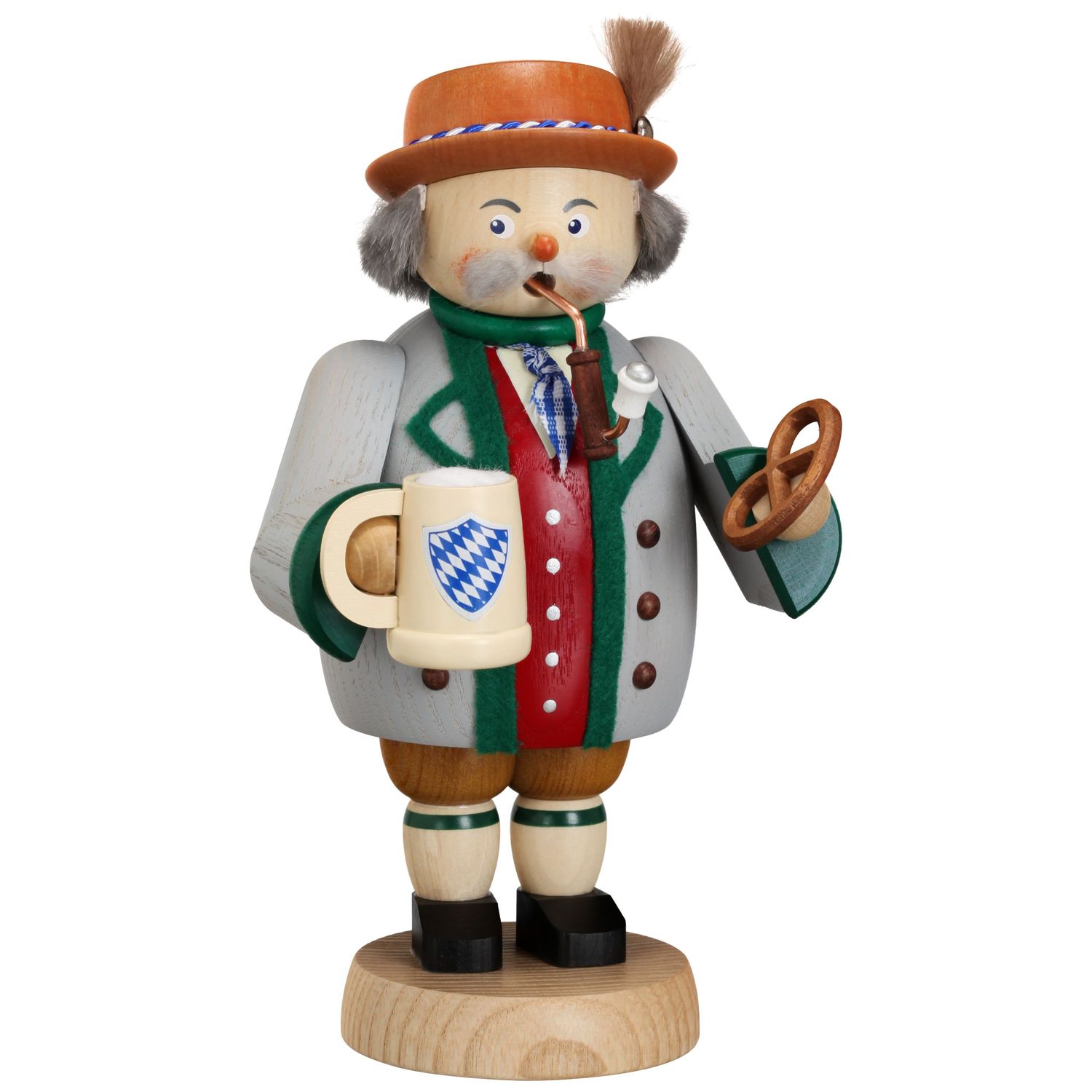 Bavarian Smoker Figurine