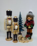 Nussknacker, König natur, klein, ca. 29cm hoch