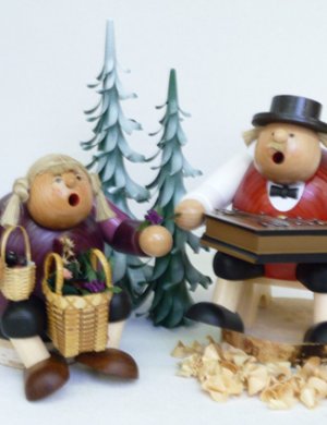 Räucherfrau Kräuterliesel, Kantenhocker