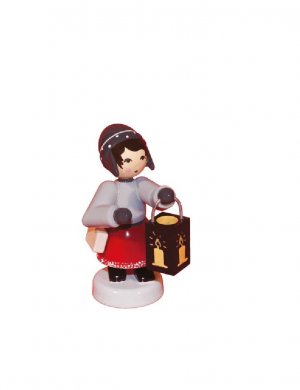 girl with lantern