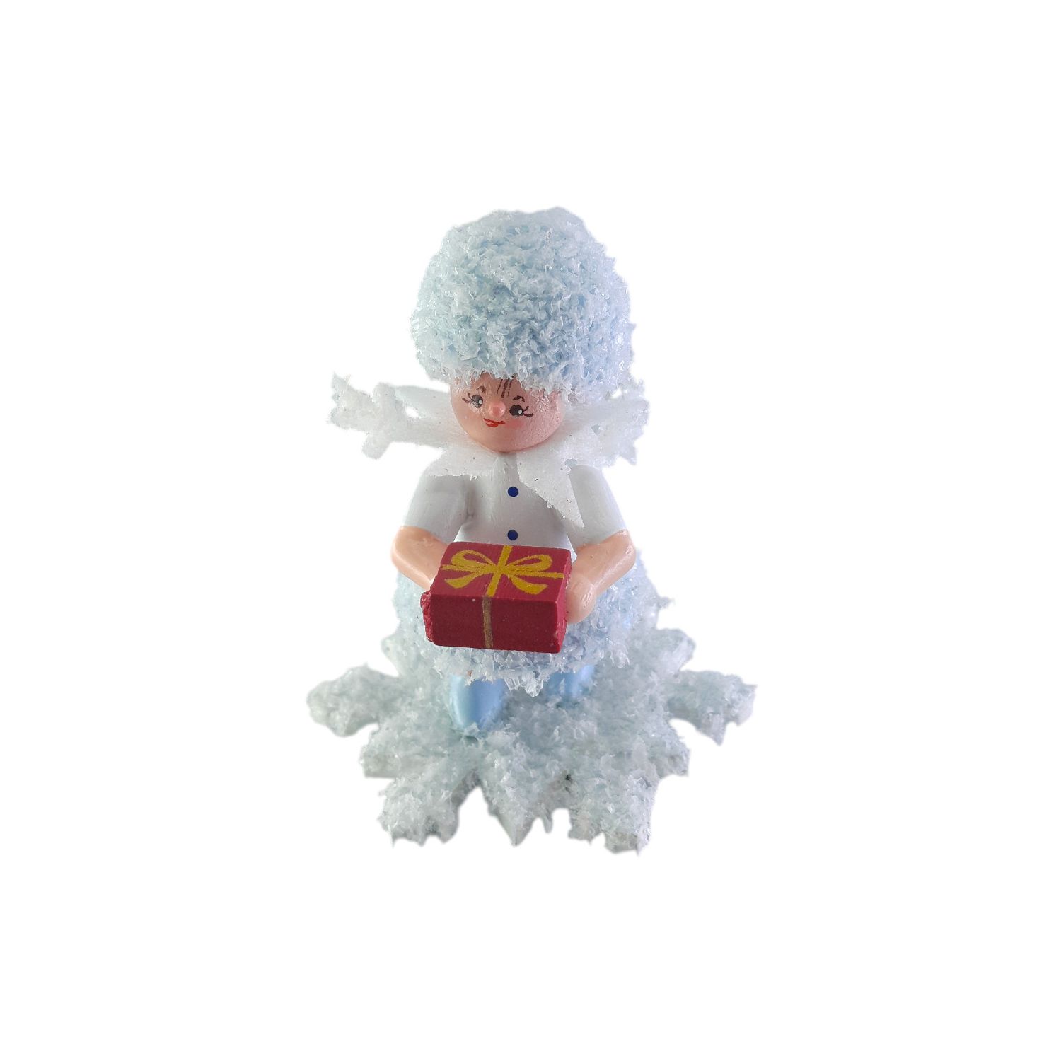 Schneeflöckchen mit Geschenk