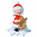 Snow Maiden Santa Claus