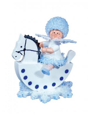 Snow Maiden little horseman