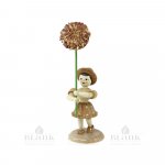 Blank flower child with chrysanthemum, natural