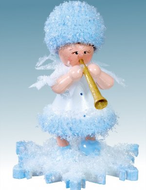 Snow Maiden with instrument