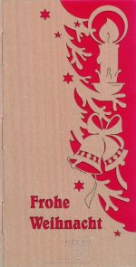 greeting card candle