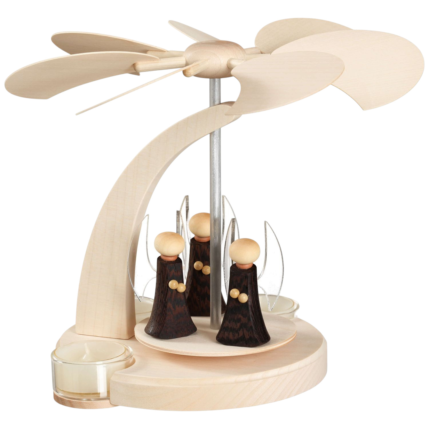 Tealight arch pyramid angel