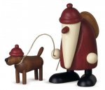 Santa Claus with Dachshund Waldemar