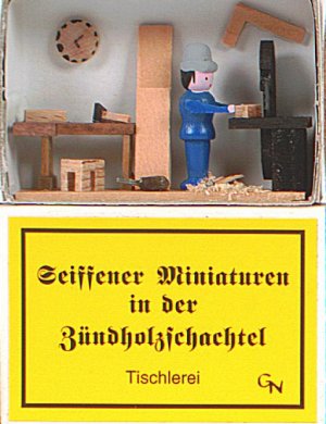 Zündholzschachtel - Tischler