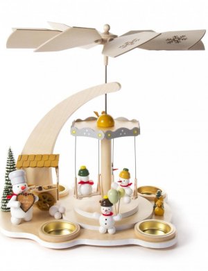 Pyramid Snowman Carousel