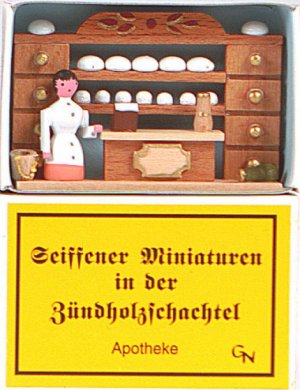 Zündholzschachtel "Apotheke" **Neu 2016**