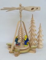 Pyramid Moon Family for candles