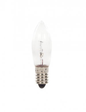 Riffel candle, Replacement bulb 23V/3W E10