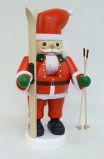 Nussknacker "Santa mit Skiern" **Neu 2016**