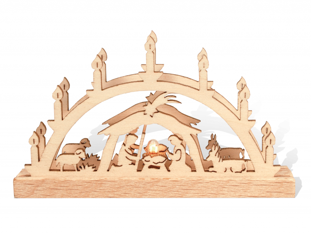 Miniature Arches the nativity electrical