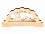 Miniature Arches "the nativity" with LED-lighting