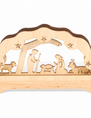 Miniature Arches "the nativity" with LED-lighting