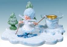 Snow Maiden Candleholder