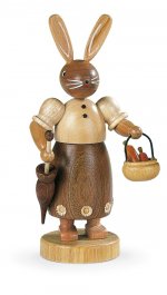 Hasenfrau natur, groß Hasenfrau natur, groß