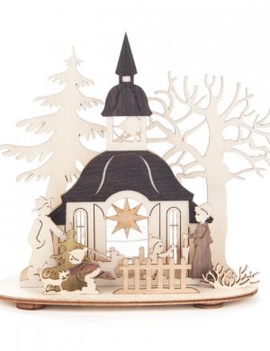 Teelichthalter "Kirche" **Neu 2016**