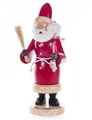 Smoking man Santa Claus